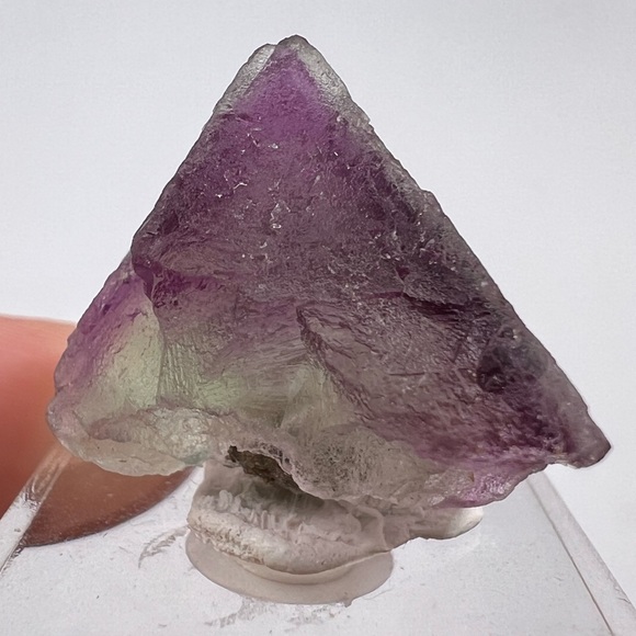 Bi-Color Fluorite crystal - Picture 5 of 12